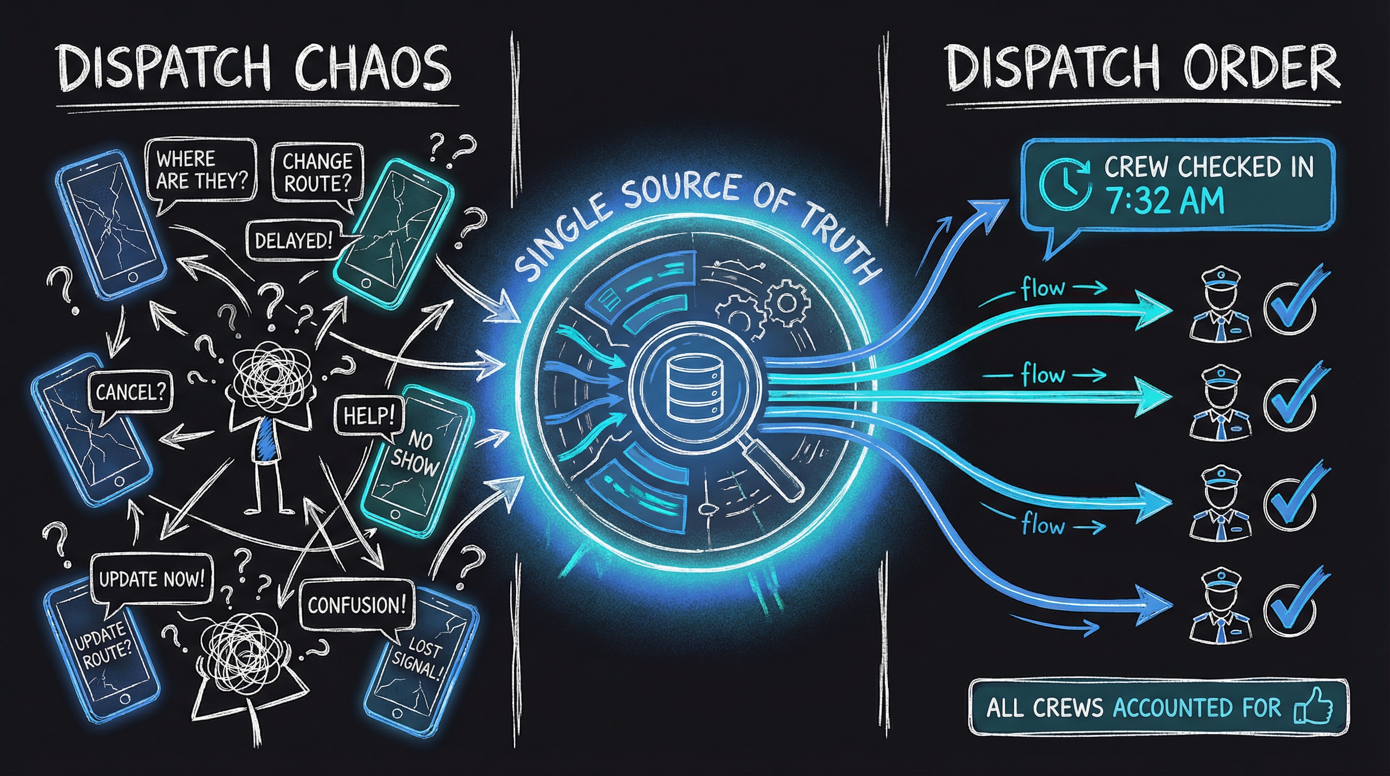 How Automated Dispatch Gets Crews to the Right Place