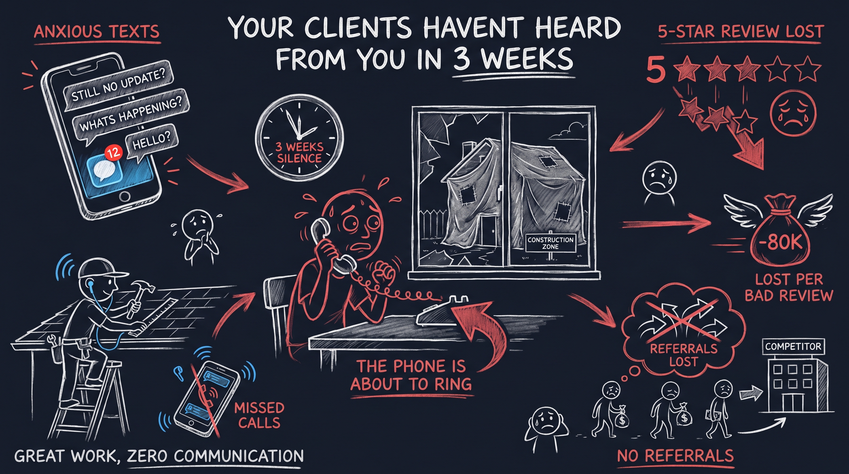 Your Clients Haven't Heard From You in 3 Weeks and They're About to Call