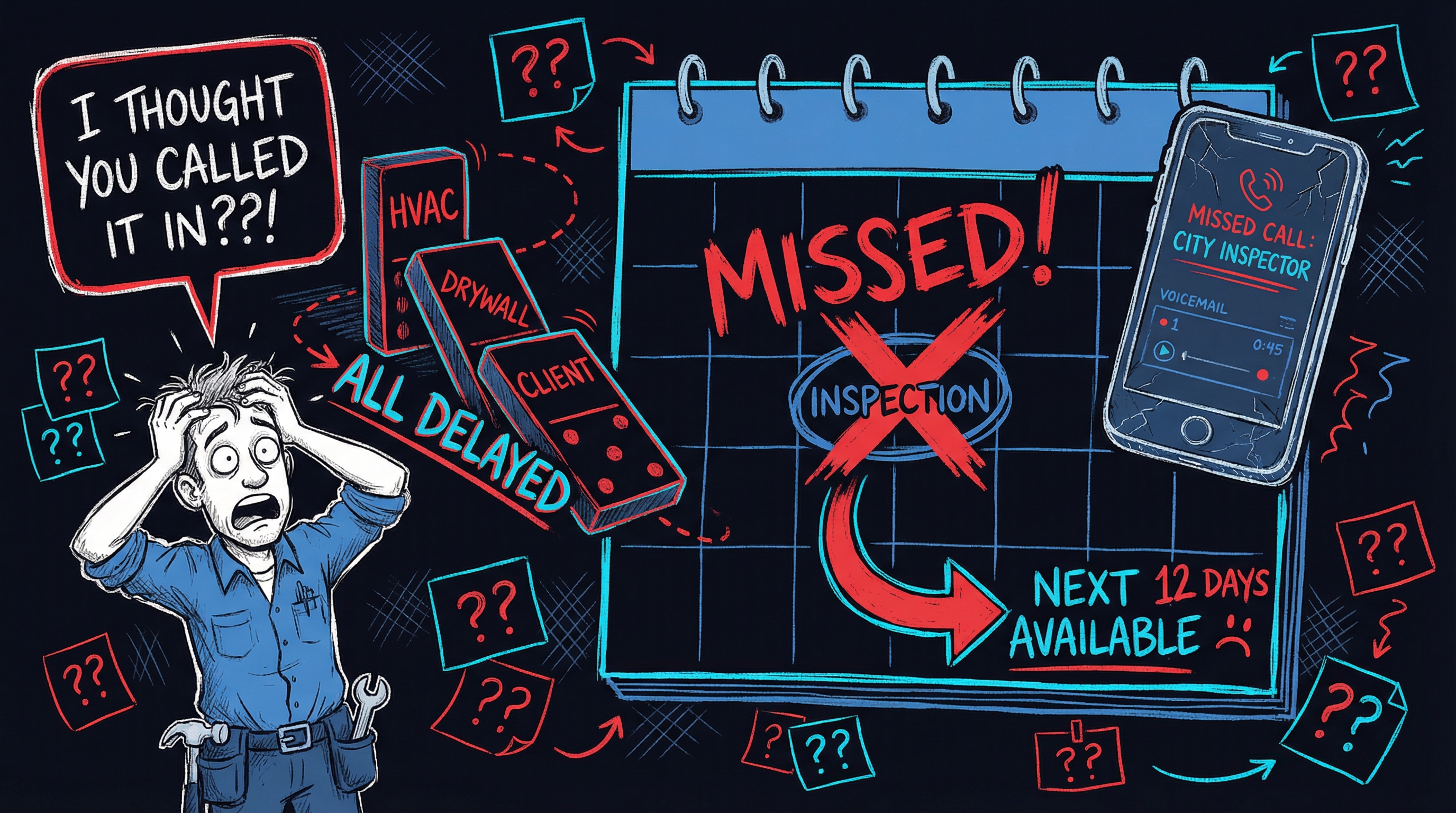 The Inspection Scheduled for Yesterday (That You Just Found Out About)